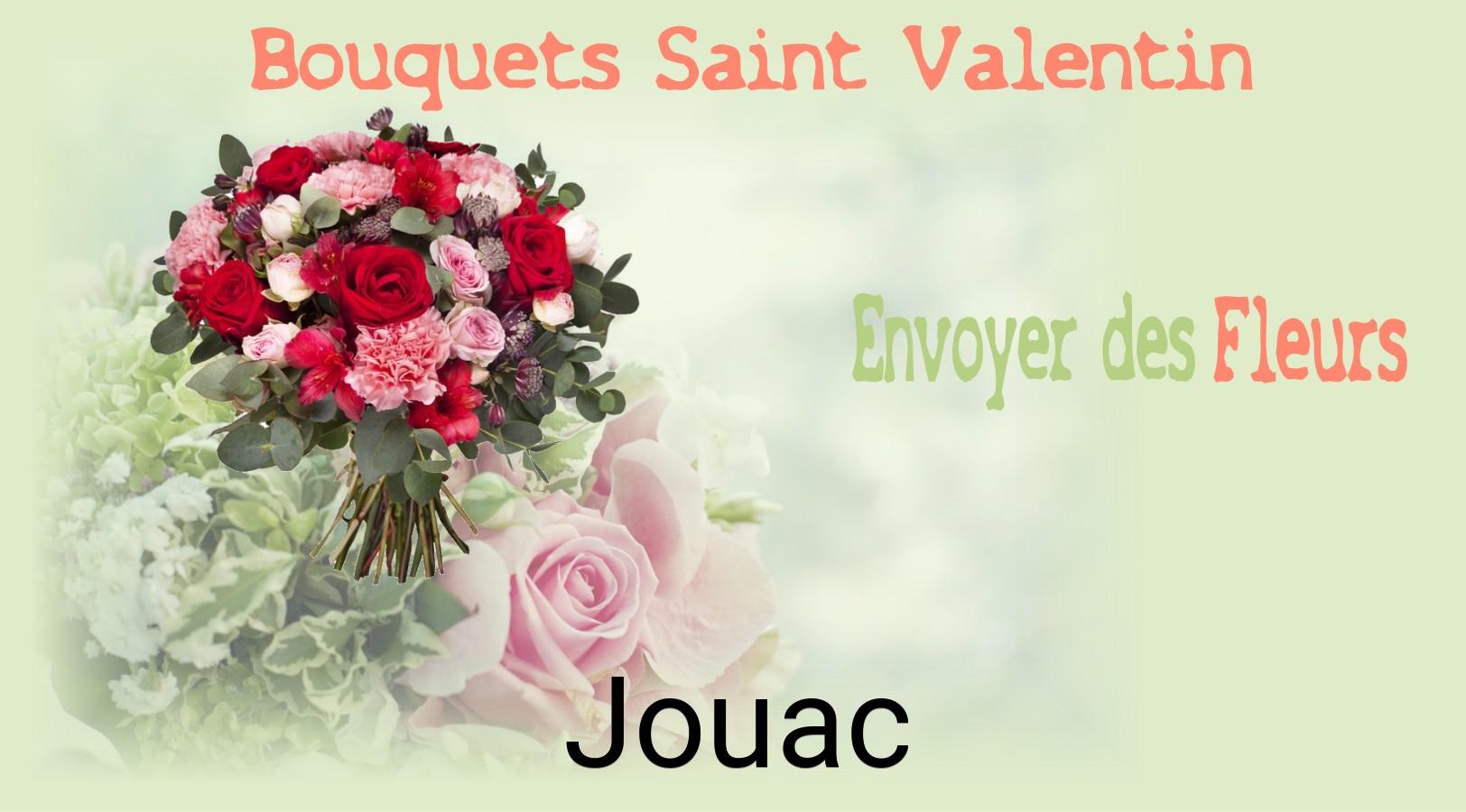 Roses de Saint-Valentin livrées à Jouac
